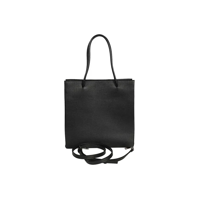 Balenciaga Calfskin Tote Bag Shopping Bag Shoulder Bag Handbag Regular Women's Black-1