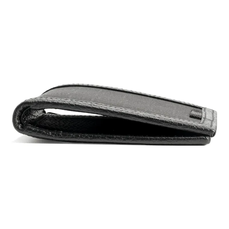 GUCCI Bifold Wallet GG Nylon With Insert Black-2