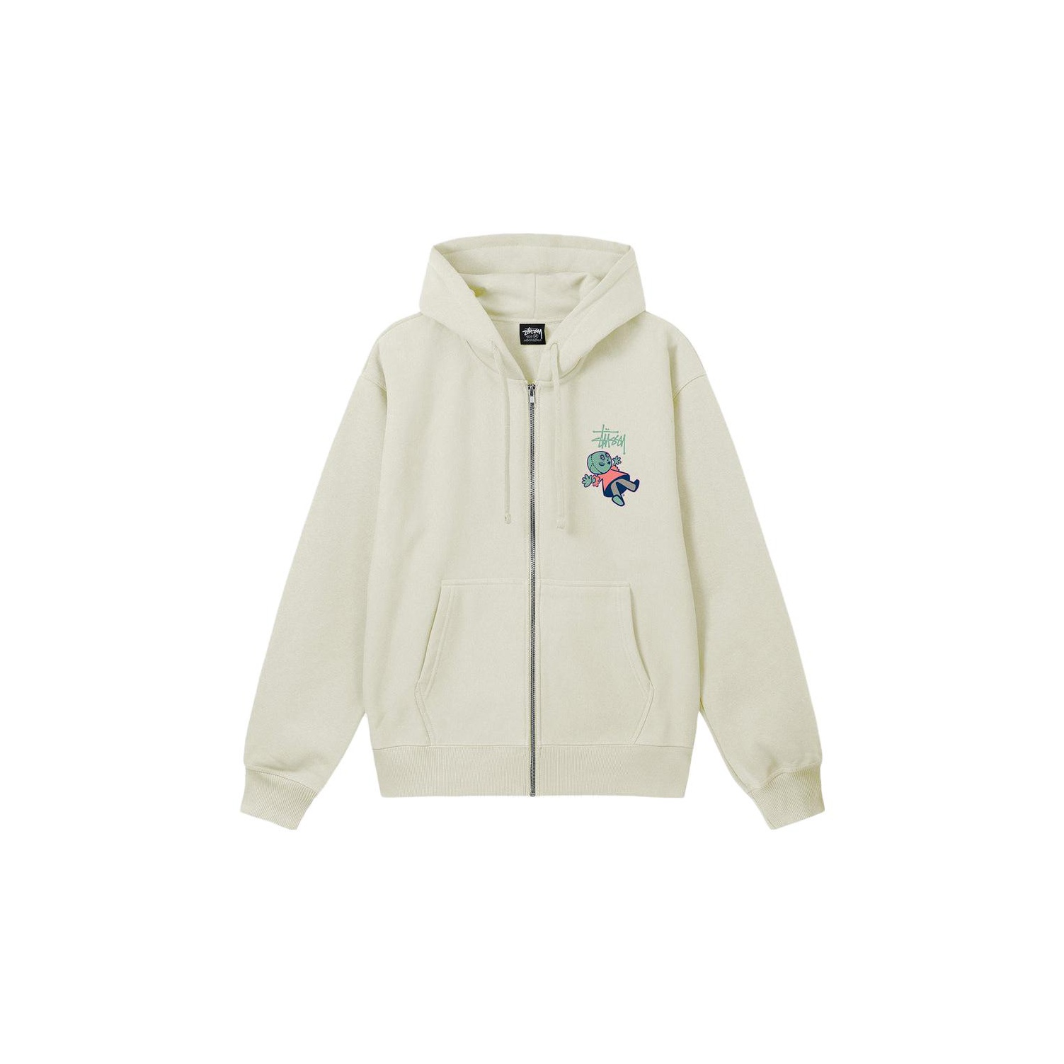★23SS★STUSSY DOLLIE ZIP HOODIE Dollie-Zip-Hood---Black-