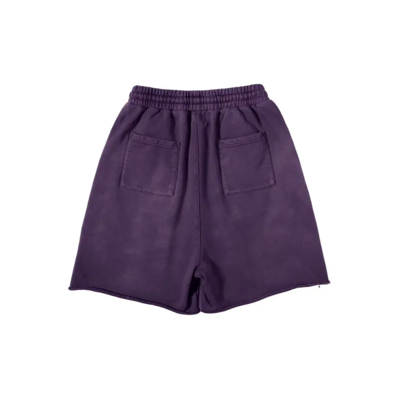 SSSAINT LOUIS Casual Shorts Unisex Purple-1