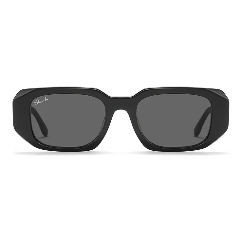 SHAWN LEE Plate Frame Irregular Shape Sunglasses Unisex-2