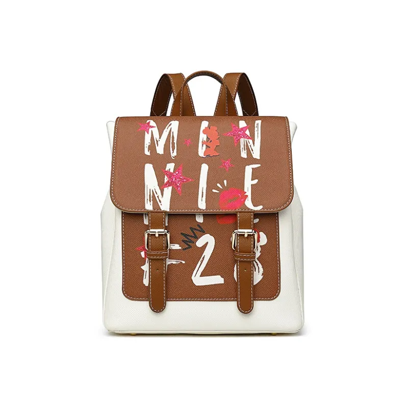 Disney Minnie Series Pu Leather Backpack Regular Women's-12