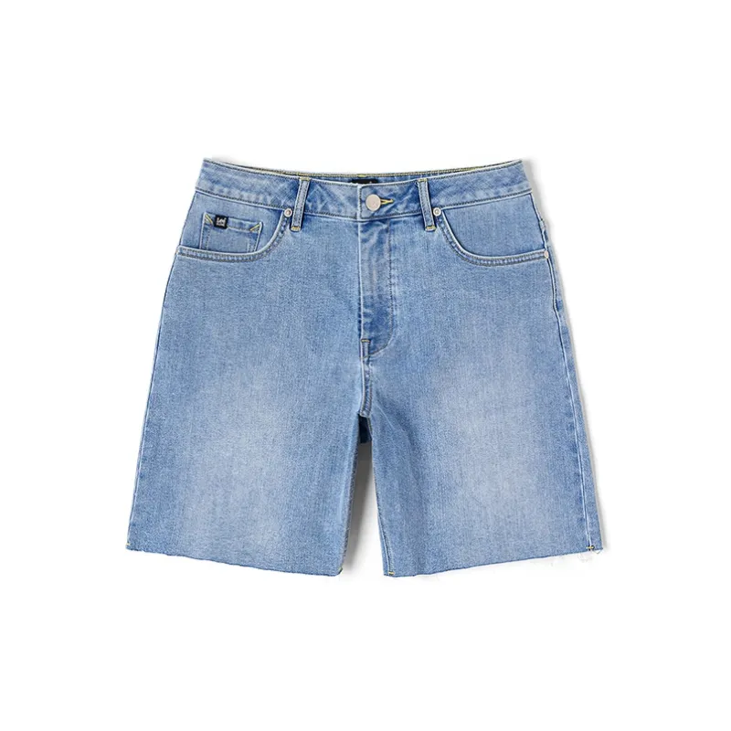 Lee Denim Shorts Women's Light Blue-1