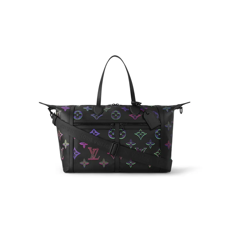 LOUIS VUITTON Travel Bag Meteor 50 Black Borealis-0