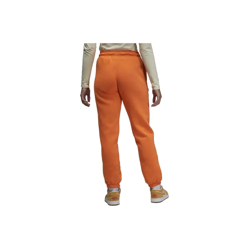 Jordan Knitted Sweatpants Women's Orange-1