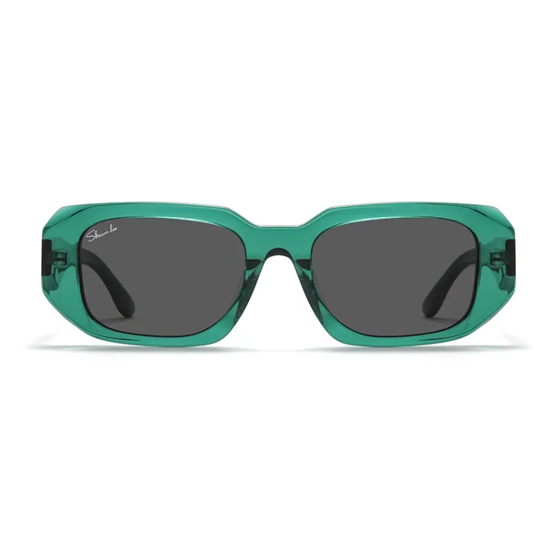 SHAWN LEE Plate Frame Irregular Shape Sunglasses Unisex-9