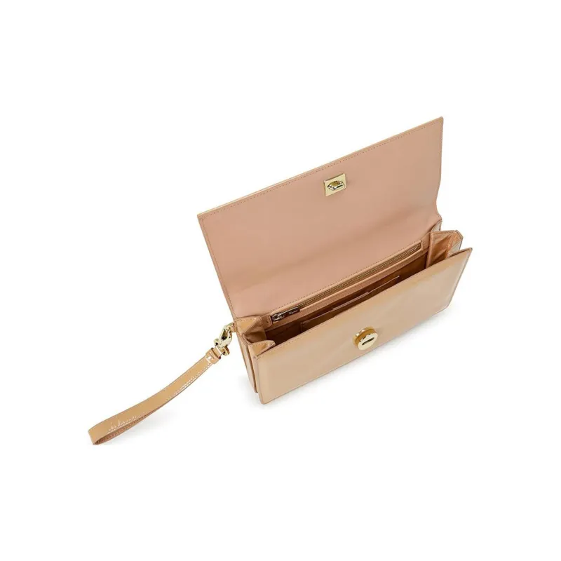 FERRAGAMO Patent Leather Wallets Coin Purses Women's Pink-2
