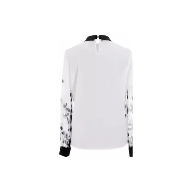 OUNIXUE Shirts Women's White-1