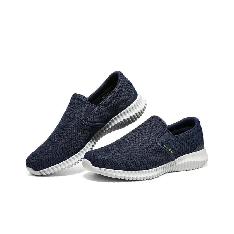 Skechers Flection 2.0 Anti Slip Wear Resistant Low Top Casual Shoes Men's Blue-2
