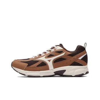 Mizuno Anti Slip And Wear Resistant Breathable Low Top Training Running Shoes Unisex Umber
