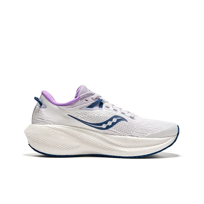 saucony Women's Triumph 21 'White Indigo'-1