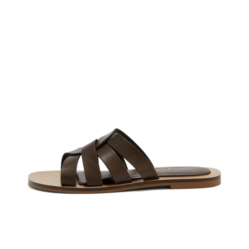 CHARLES&KEITH Composite Sole Slide Slippers Women's-3
