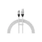 White USB to Type-C 100W 1m