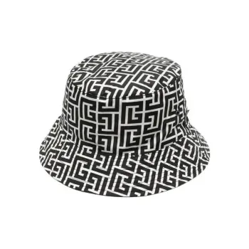 BALMAIN Monogram pattern Bucket Hat