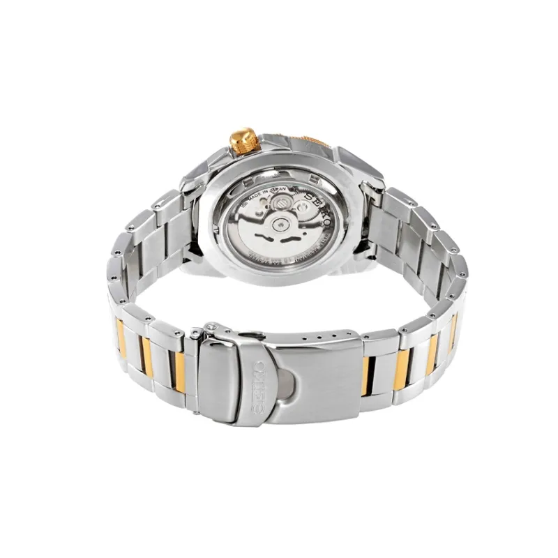 SEIKO Automatic Mechanical Movement Stainless Steel Strap Watch 42mm Men's Watches Silver Dial SNZF08J1-2