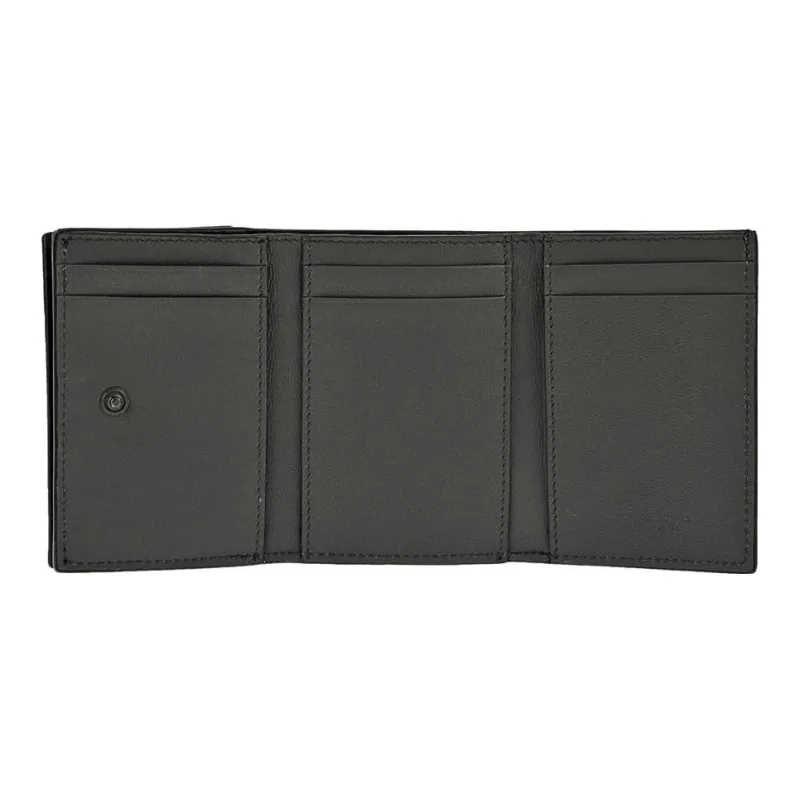 Balenciaga Sheepskin Wallet Men's Black-4