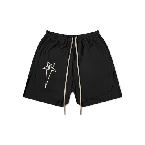 RICK OWENS Casual Shorts Men Black