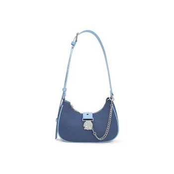 CHARLES&KEITH Zootopia Series Denim Crossbody Backpack, Shoulder Bag Women's Multicolor