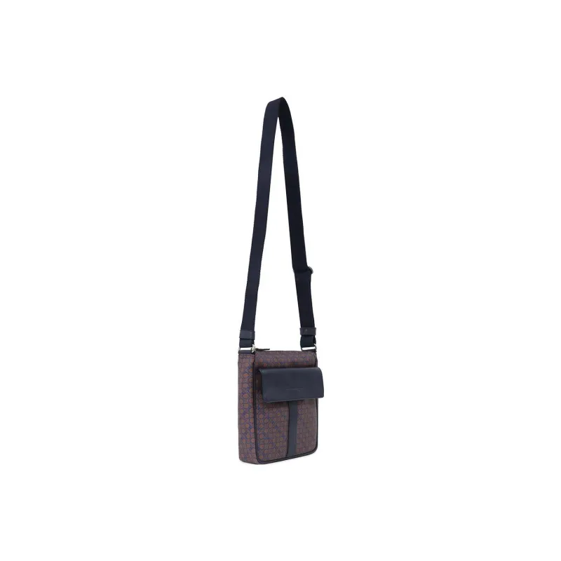 FERRAGAMO PVC Shoulder Bag Crossbody Bag Women's Brown-2