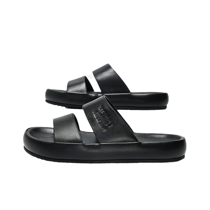 FAIRWHALE Stylish Sandals Men's Black-3