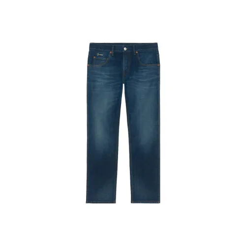 GUCCI Jeans Men Dark Blue