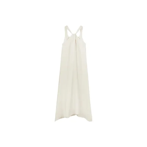 Migu Slip Dresses Women's Off White