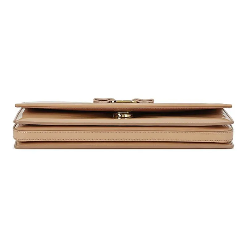 FERRAGAMO Patent Leather Wallets Coin Purses Women's Pink-3