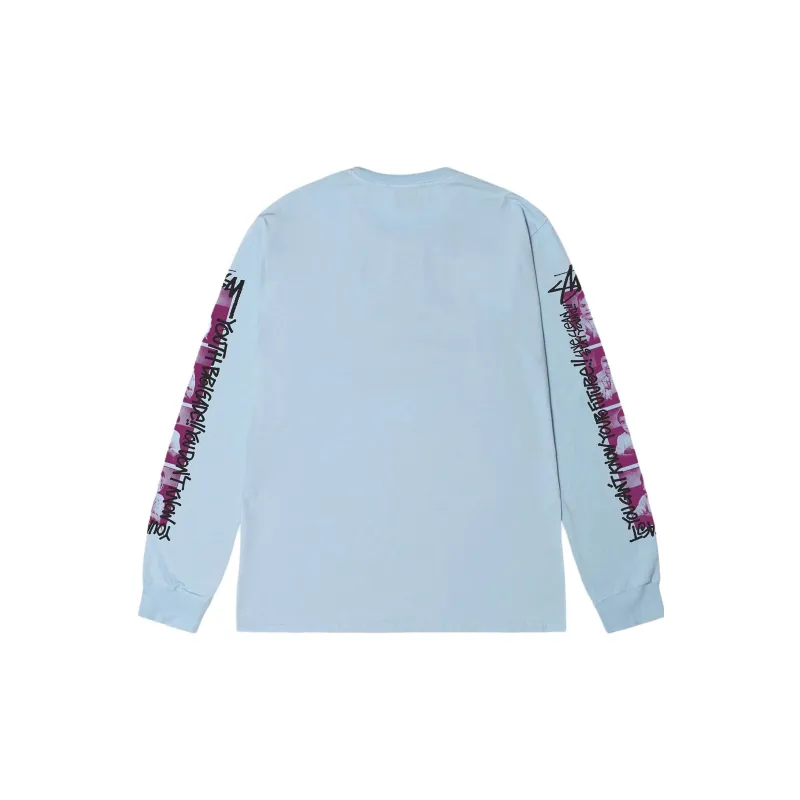Stussy Youth Brigade Pigment Dyed Long Sleeve Tee-5