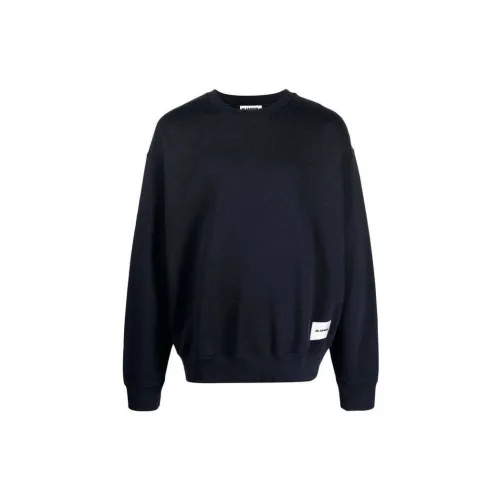 JIL SANDER Sweatshirts Men Marine Blue