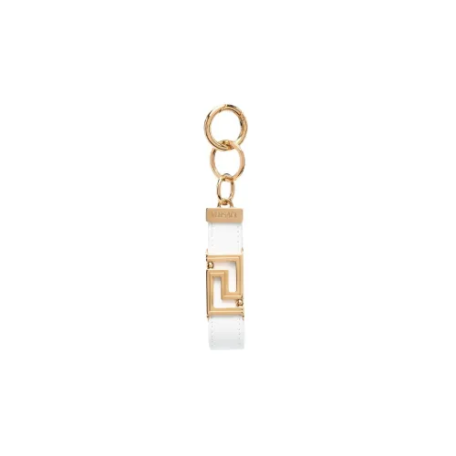 VERSACE Keychains Women's Gold/White