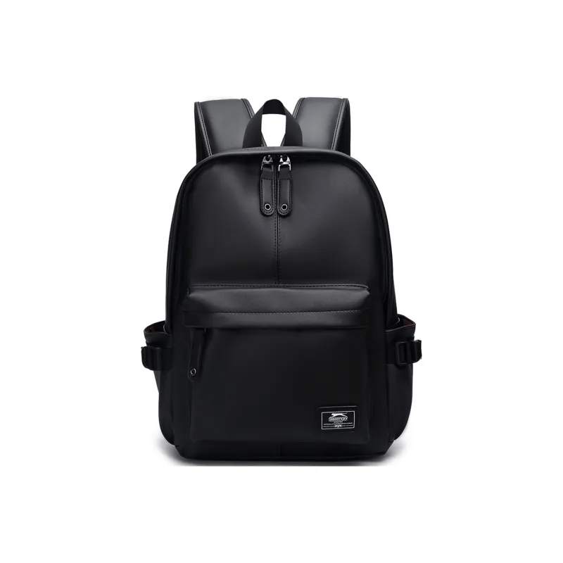 Slazenger PVC Backpack Regular Unisex Black-0