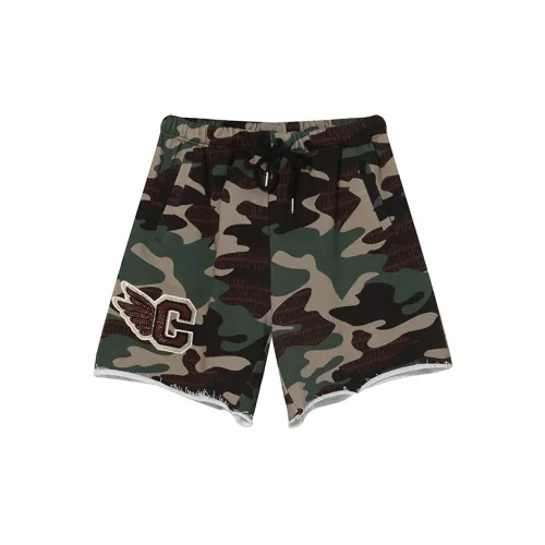 TCH Casual Shorts Unisex Army Green