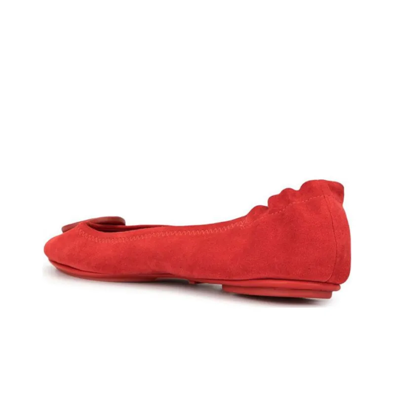 TORY BURCH Casual Single Shoes Women's Red-4