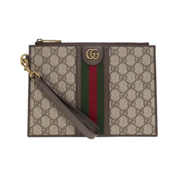 Gucci Double G Plaque Ophidia Pouch