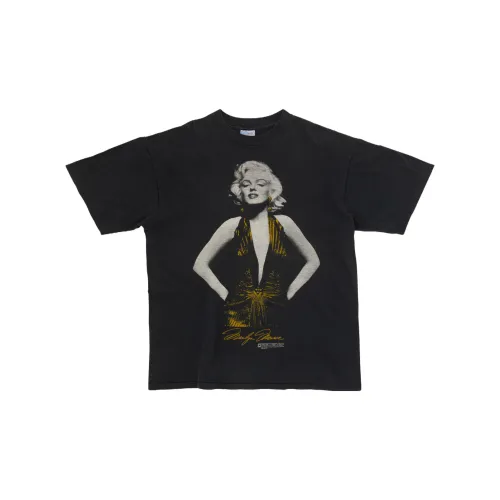 SAINT LAURENT T-Shirts Unisex Black