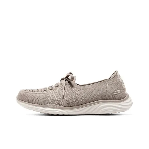 Skechers ON THE GO Ideal Anti-Slip Wear-Resistant Breathable Lightweight Cushioning Low-Top Casual Shoes Women's Taupe