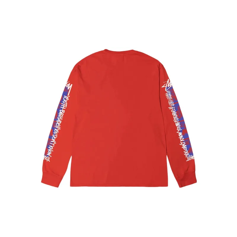 Stussy Youth Brigade Pigment Dyed Long Sleeve Tee-7
