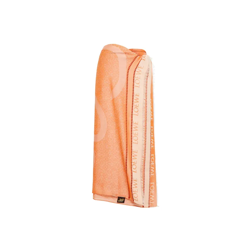 LOEWE Shawls Unisex Orange-0