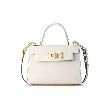 FION Cow Leather Crossbody Handbag For Women's Small Size Women's Multicolor