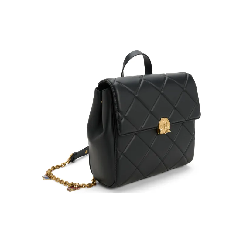 CHARLES&KEITH Zootopia Series Embossed Leather Backpack Medium Size Women's Multicolor-4