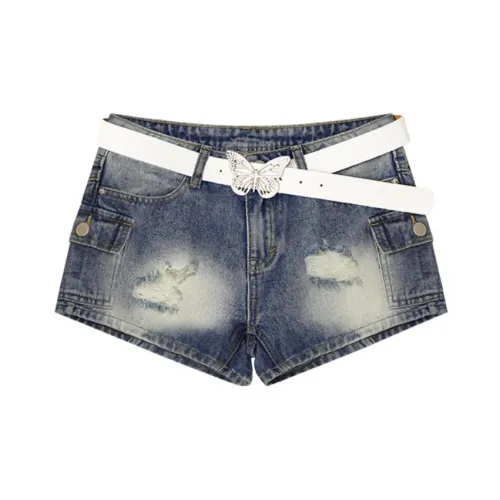 ZEROCIRCLE Denim Shorts Women's Denim Blue