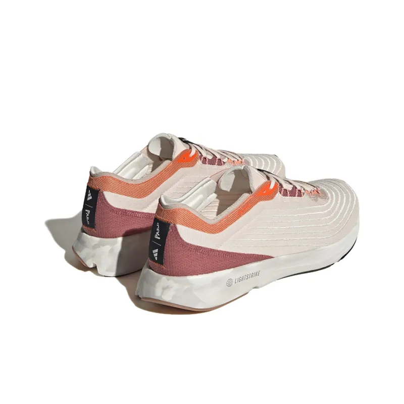 Parley x Adidas Adizero 1 Anti Slip Wear Resistant Low Top Running Shoes Women's Pink-3