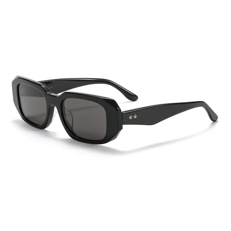 SHAWN LEE Plate Frame Irregular Shape Sunglasses Unisex-1