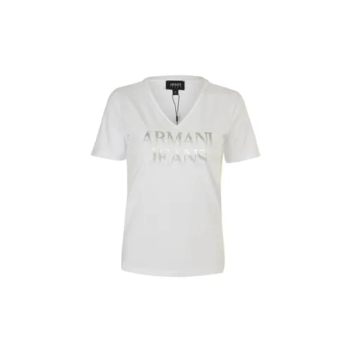 ARMANI JEANS T-Shirts Women's White