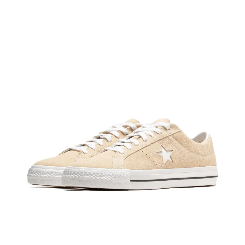 Converse One Star Pro Vintage Suede Low 'Oat Milk'-2