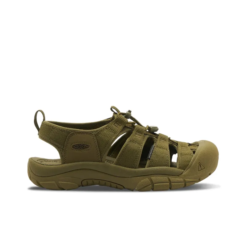 KEEN Newport H2 Breathable And Wear resistant River Trekking Shoes Men's Olive Umber-1