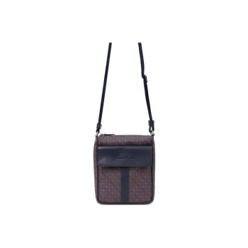 FERRAGAMO PVC Shoulder Bag Crossbody Bag Women's Brown