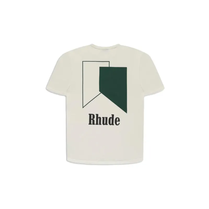 RHUDE Track Logo Tee-1