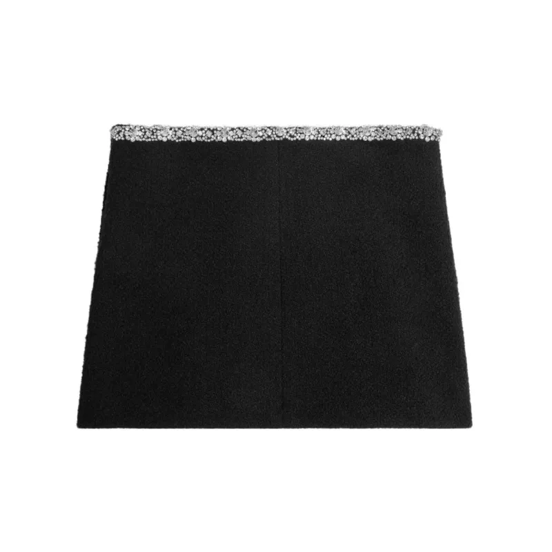 CELINE Casual Short Skirts Women's Black-1