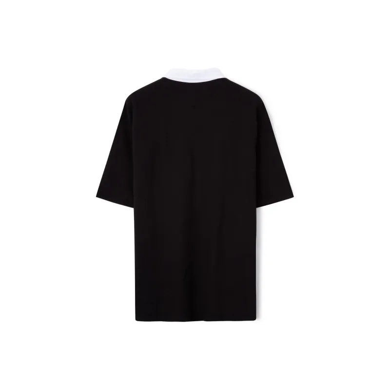 Tommy Hilfiger Polo Shirts Men Black White BDS-1